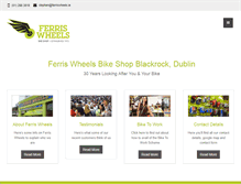 Tablet Screenshot of ferriswheels.ie